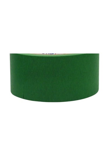 Yapışkanlı Çiçek Bandı - Maskeleme Bandı - Koyu Yeşil - 5 Cmx50 M