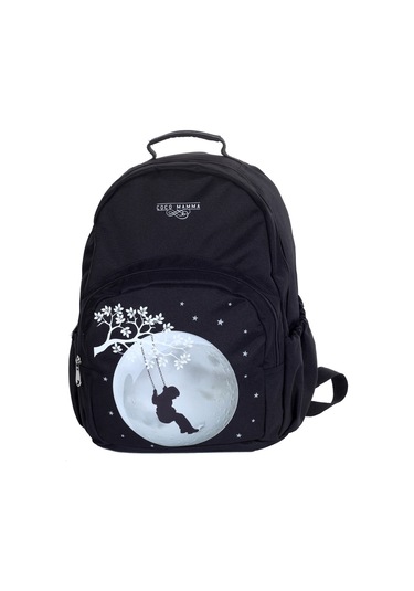 Coco Mamma Vera Anne Bebek Bakım Çantası Düşler Salıncağı Siyah