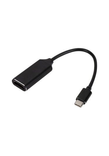Dofolink Usb Type-c'den Hd'ye Dönüştürücü, 4k 30hz Ekran Yansıtma, Siyah, Hızlı Tak Ve Kullanın, Bilgisayar/smartphone Uyumlu