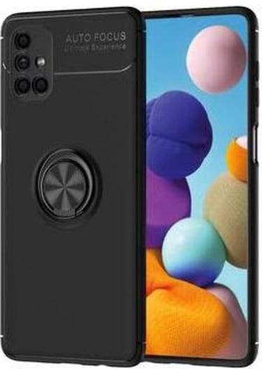 Samsung Galaxy Uyumlu M51 Stantli Yüzüklü Manyetik Kaliteli Ravel Kilif 467058621