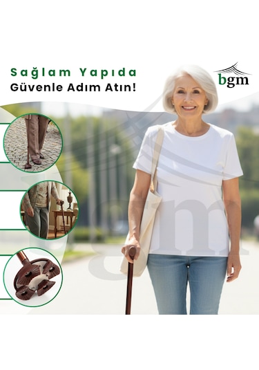 Bronz Akıllı Baston-- Yüksek Kalite Denge Bastonu Kahverengi/bronz