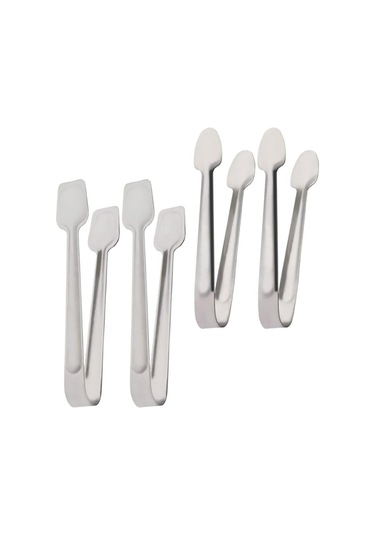 Adet Mutfak Maşası Paslanmaz Çelik Pişirme Kelepçeleri Kullanışlı Izgara Maşası Barbekü Aksesuarı Mutfak Biftek Maşası Açık Hava Malzemeleri Maşası Diğer