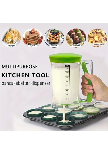 Elmpaly Transparent Kırmızı Katlanır Pankek Waffle Makinesi Fırça li