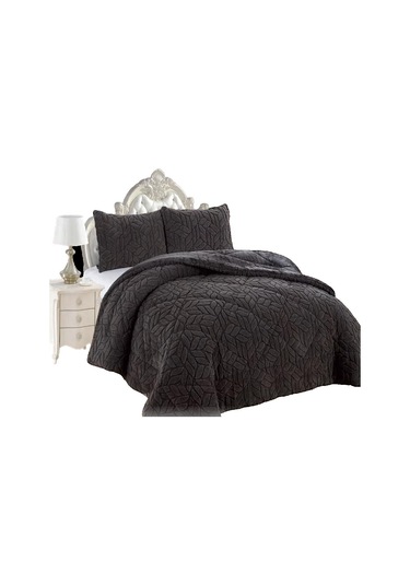Comfort Yorgan Seti Çift Kişilik Lıssome Antrasit