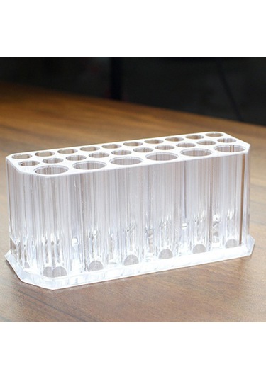 Homyl Kozmetik Fırçalar Depolama Tutucu Akrilik 26 Yuva Fırça