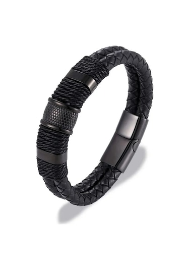 Gogoey Db6969 Erkek Deri Bileklik Çok Renkli