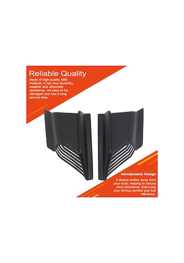 Hallow-motosiklet Winglet Aerodinamik Kanat Kiti Motosiklet Lmk00061cf
