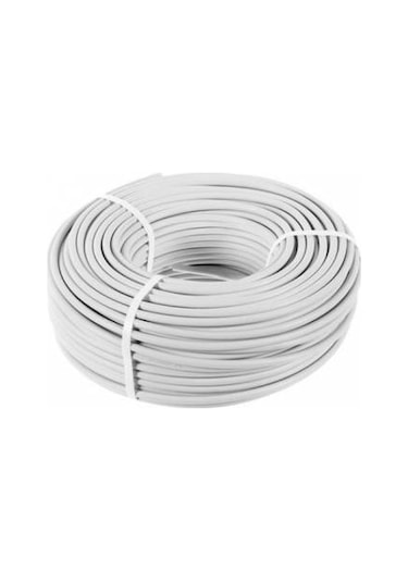 3x2.5 Ttr Cca Elektrik Kablosu-cca Kablo Beyaz - Sas N11.407