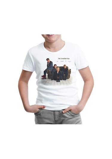 Lord Tshirt The Cranberries Beyaz Çocuk Tshirt
