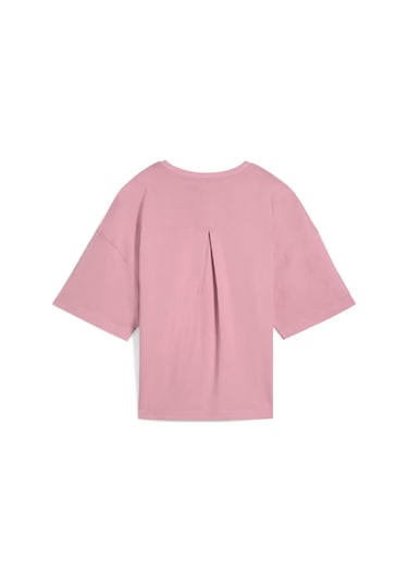 Puma Her Oversized Kadın Pembe Günlük Stil T-shirt 68814865