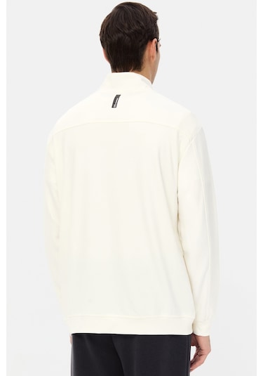 D'S Damat Ds Damat Regular Fit Ekru Düz Sweatshirt 5hce26172202m E01