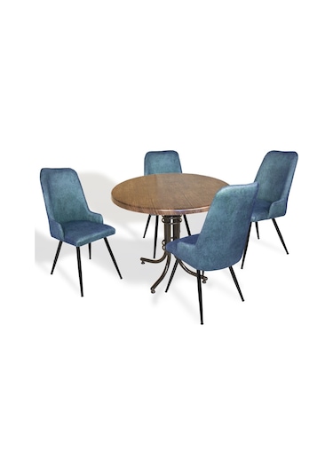 Beymobilya Buket Werzalit Yuvarlak Esb-Çırağan Mutfak Masa Takımı (522348046)