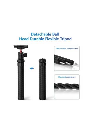 Kingjoy Kt-660 Cep Telefonları İçin Ahtapot Esnek Tripod