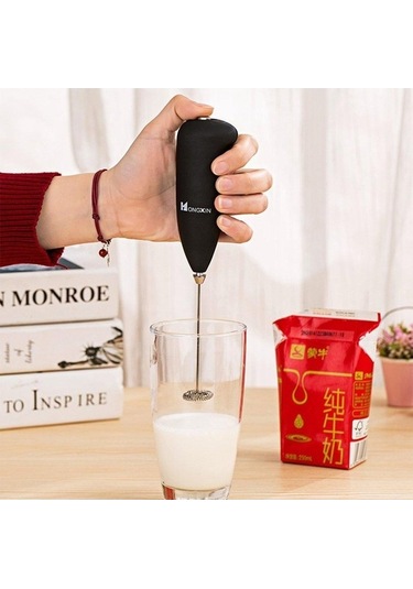 Ulzyvf Yumurta Süt Pişirme Mikser Lala Kahve Frother Elektrikli El Çırpma Çırpıcı Aracı Zk