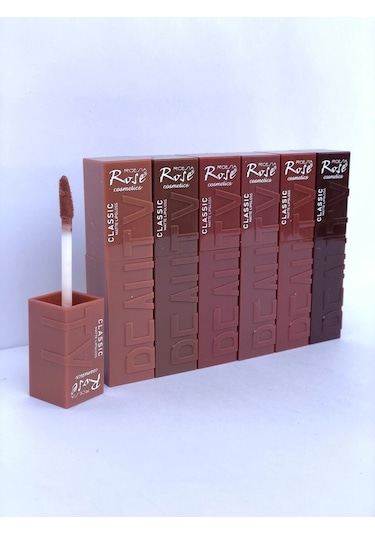 Roesia Rose Cosmetics Classic Matte Lipgloss 6'lı