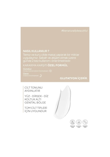 The Ceel Cilt Beyazlatıcı Krem 50 ML