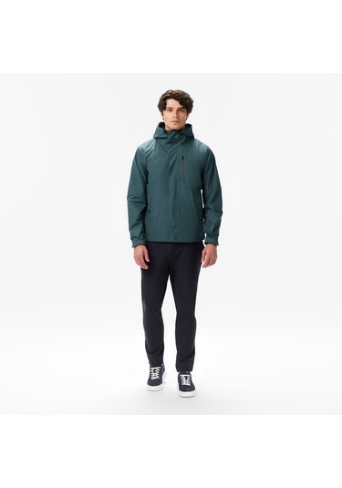 Nautica Regular Fit Erkek Yeşil Yağmurluk 026 J57040t Yeşil