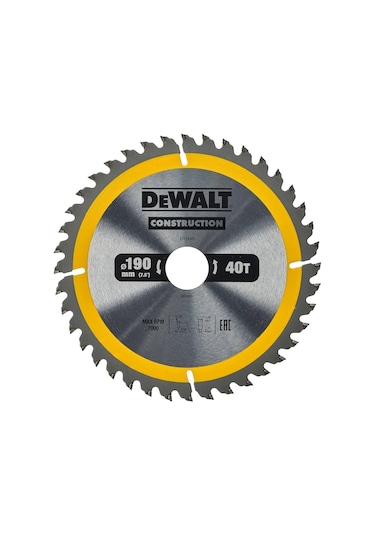 Dewalt DT1945-QZ 190X30 MM 40 Diş Elmas Testere