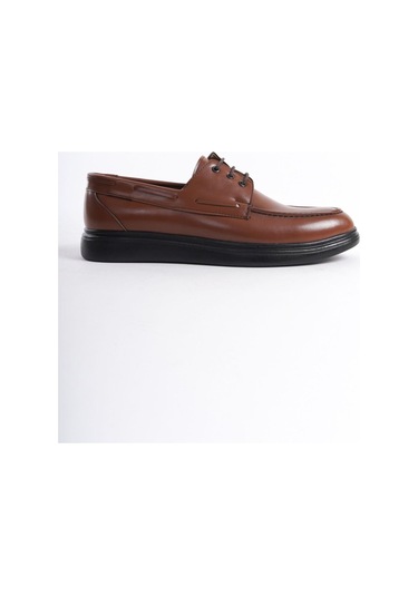 Mubiano Mbrgn105-tb Taba Erkek Bağcıklı Loafer Taba
