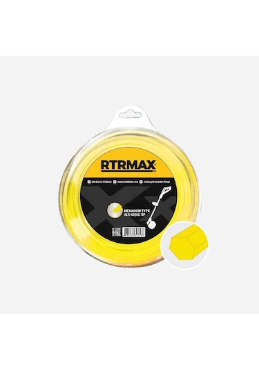 Rty445 Tırpan Misinası Altıgen Sarı 3.5 Mm X 825 Mt