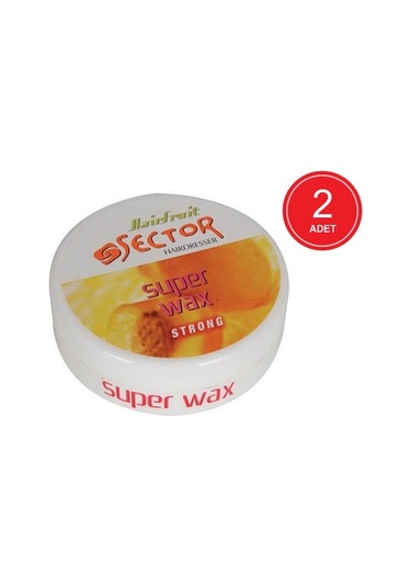 Sector Hairfruit Strong Süper Wax 2 x 150 ML