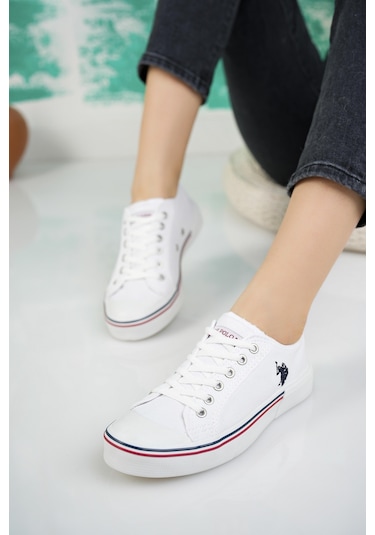 U.s. Polo Assn. Penelope 3fx Beyaz Kadın Sneakers-beyaz Beyaz