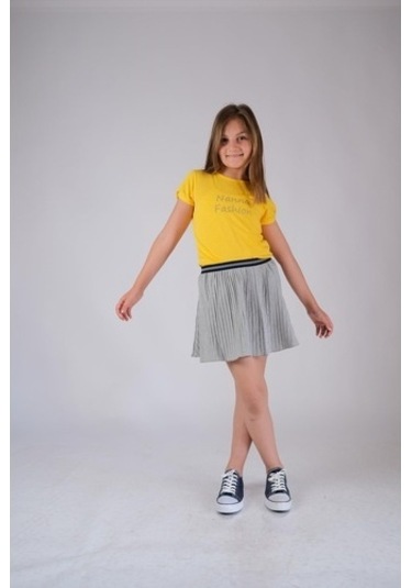 Pamuk Tişört Sarı Nanna Fashion 2022-G-0003