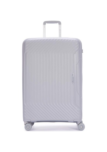 Benetton Trolley Valiz Açık Gri Büyük Boy 14bnt8001-01-agrı Gri