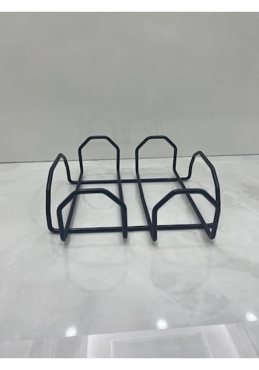 Özel Tasarım Kare Peçetelik Siyah