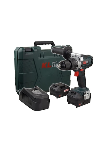 Klpro KLNM1840B 18V 4.0Ah Li-ion Çift Akülü Kömürsüz Darbesiz Vidalama