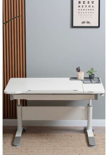 Sirius Basic Yükseklik Ve Eğim Ayarlı, Çekmeceli Bilgisayar, Oyuncu, Ofis Ve Çalışma Masası Ekru Gri Gri Sirius Basic Yükseklik Ve Eğim Ayarlı, Çekmeceli Bilgisayar, Oyuncu, Ofis Ve Çalışma Masası Ekru Gri Gri