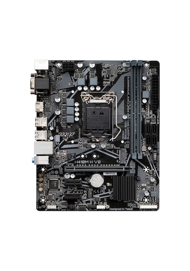 Gigabyte H410M H V2 Intel H410 2933 MHz DDR4 Soket 1200 mATX Anakart
