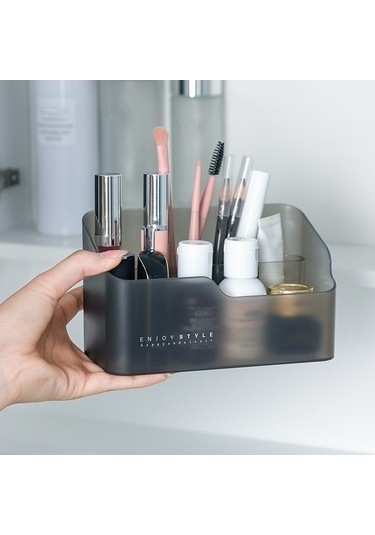 Tongxida Bosphorusboutique Siyah Sıralama Ruj Rafı Masaüstü Küçük Kozmetik Eu Dolap 2+1 Aynalı Depolama Sistemi Diğer