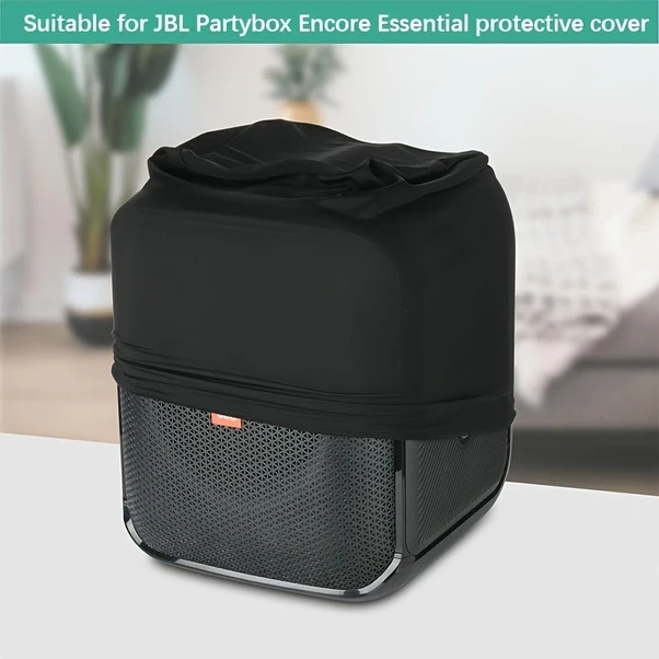 Willowhaven Jbl Partybox Encore Essential Hoparlör Esnek Kılıf Siyah Koruyucu Kapak