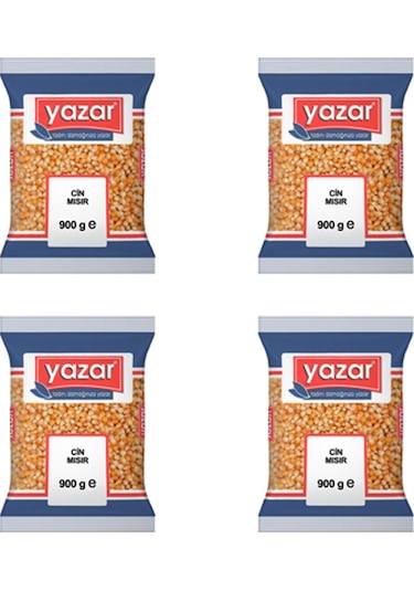 Yazar Patlatmalık Cin Mısır 4 x 900 G