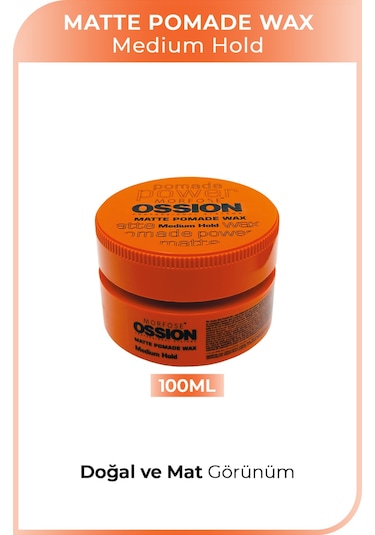 Morfose Ossion Matte Pomade Wax Medium Hold 100 ML
