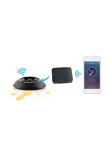 Leezsing 30pin Bluetooth 5.0 Ses Alıcısı - Geleneksel Hoparlörleri Kablosuz Hale Getiren Mini Stereo Adaptör Teac Tc-580t/tc-800s Uyumlu