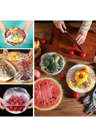 Buffer 100 Adet Tazeliği Koruyan Kullan At Tabak Bonesi