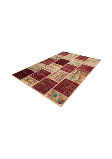 Patchwork El Dokuma Anadolu Halısı (431073395) Çok Renkli