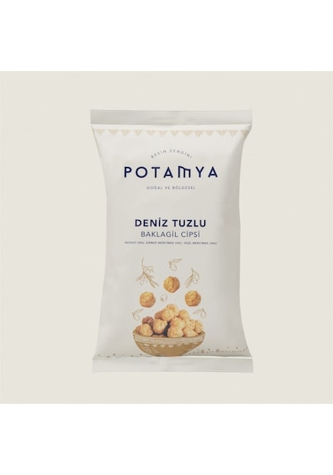 Potamya Deniz Tuzlu Baklagil Cipsi 50 G