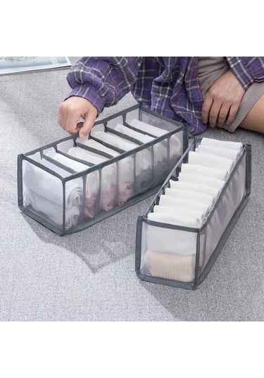 Siyah İç Çamaşırı Sutyen Organizatör Saklama Kutusu Organizatör Çekmeceler Ayırıcı Kutuları Bra