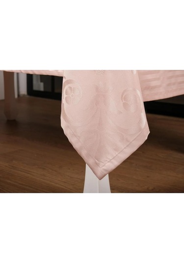 Mona Lüx Jakar Bambu Kumaş Pudra Masa Örtüsü 160x320 Cm - 1079 Çok Renkli