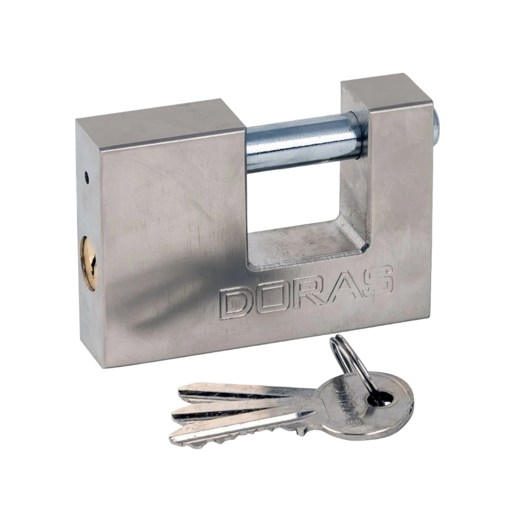 80 Mm Kayar Milli Döküm Asma Kilit Saten