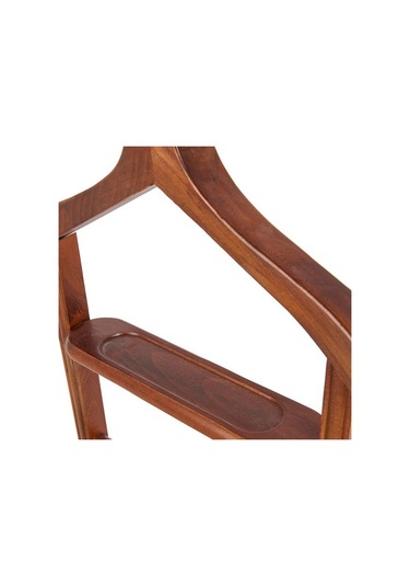 Just Home Çift Tepeli Dilsiz Uşak - Ceviz - 120 Cm Ceviz