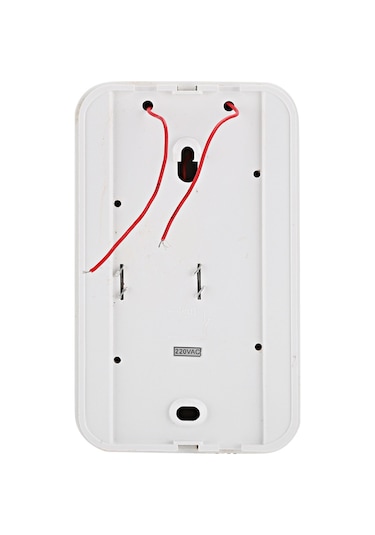 Geeroyoo Ev Otel İçin Mekanik Dairesel Dış Montaj 220v Kablolu Zil, 85-90db Yüksek Ses, Abs Malzeme, Pil Gerektirmeyen Pratik Kurulum