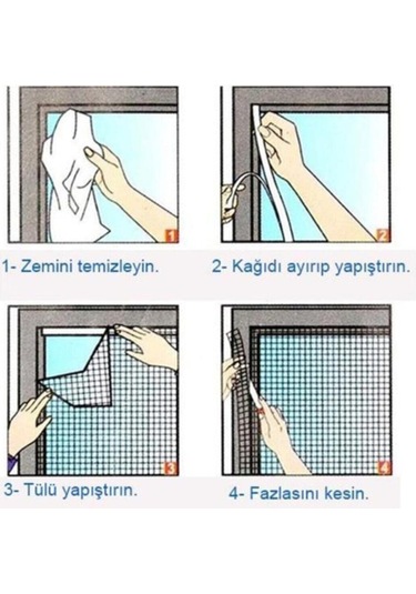 Mıknatıslı Kapı Sinekliği 90514 Mıknatıslı