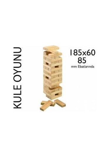 Redka Müthiş Ahşap Denge Kule Oyunu 3+