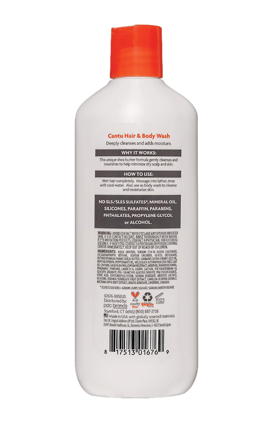 Cantu For Men 2'si 1 Arada Şampuan Ve Duş Jeli 400ml