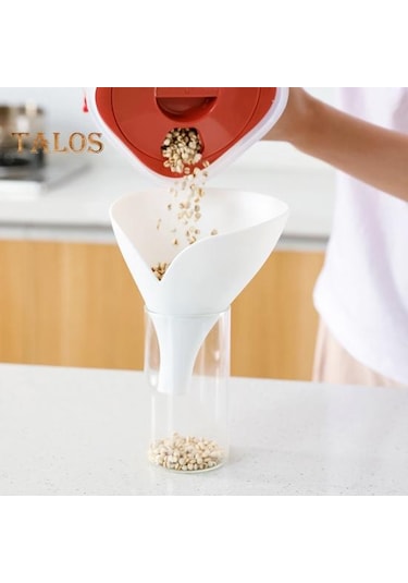 Beyaz Talos Plastik Huni Chopstick Drenaj Raf Meyve Sebze Süzgeç Raf Mutfak Dekor