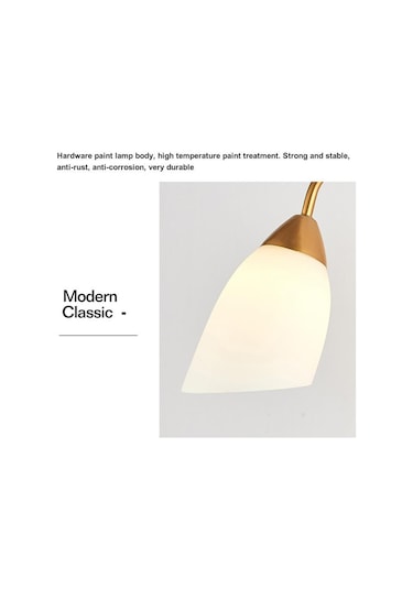 110v 220v Modern Led Duvar Lambası İskandinav Cam Küre Duvar Işıkları Koridor Yatak Od Başucu Oturma Odası Merdiven Aplik 56853917 Altın